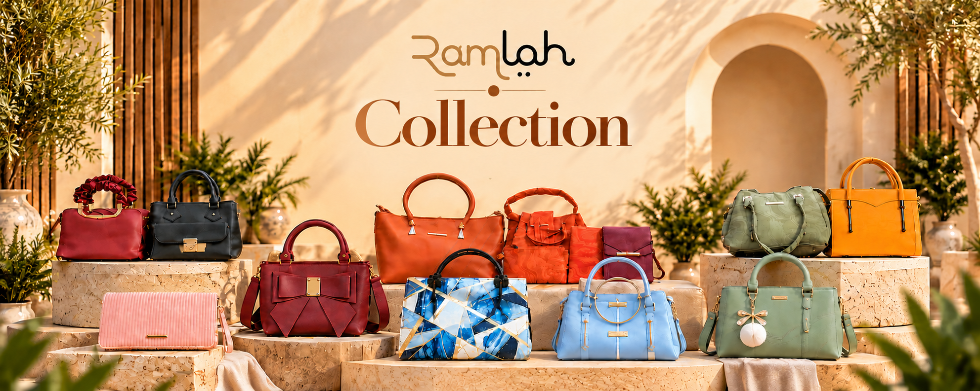 Ramlah collection of stylish bags for women