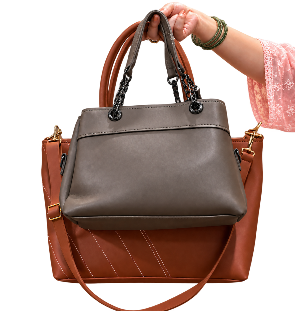 Brown Ramlah handbag for women